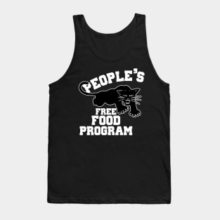 Black Owned, Black Panther Free Food Program Tank Top